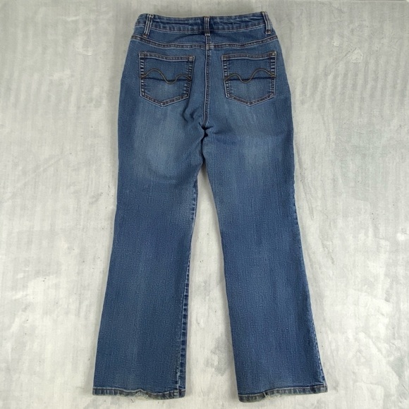 Denver Hayes Classic Fit Jeans Size 6-30 Light Blue Bootcut High Rise - Picture 2 of 8